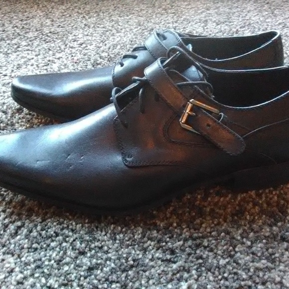 aldo black dress shoes